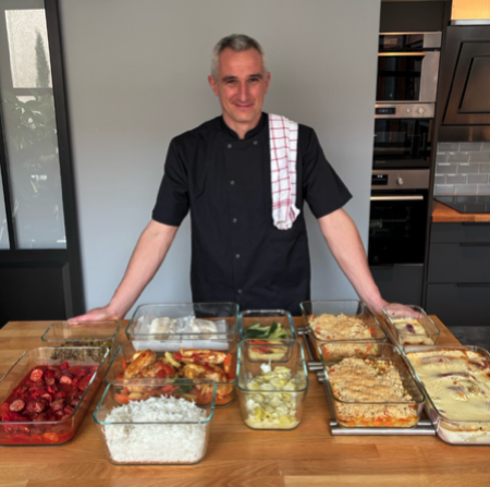 Cuisinier et repas batch cooking